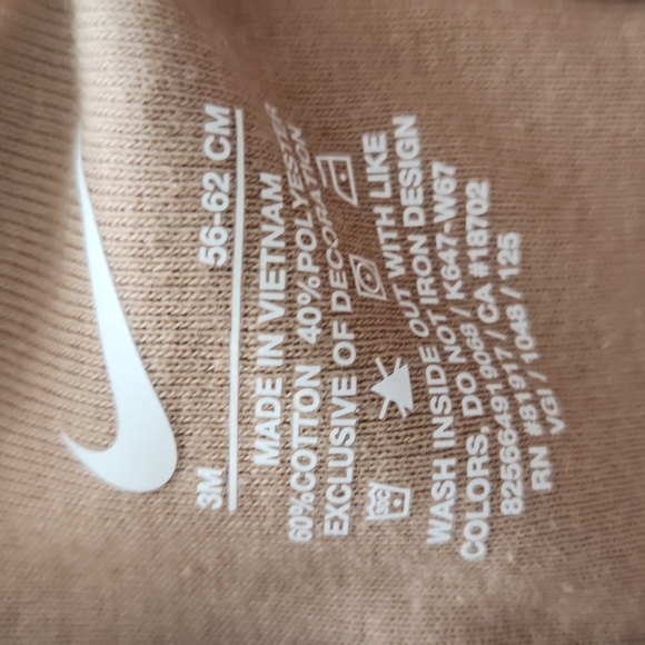 Nike Tan & Cream 2 Piece Bodysuit Set - Picture 13 of 13